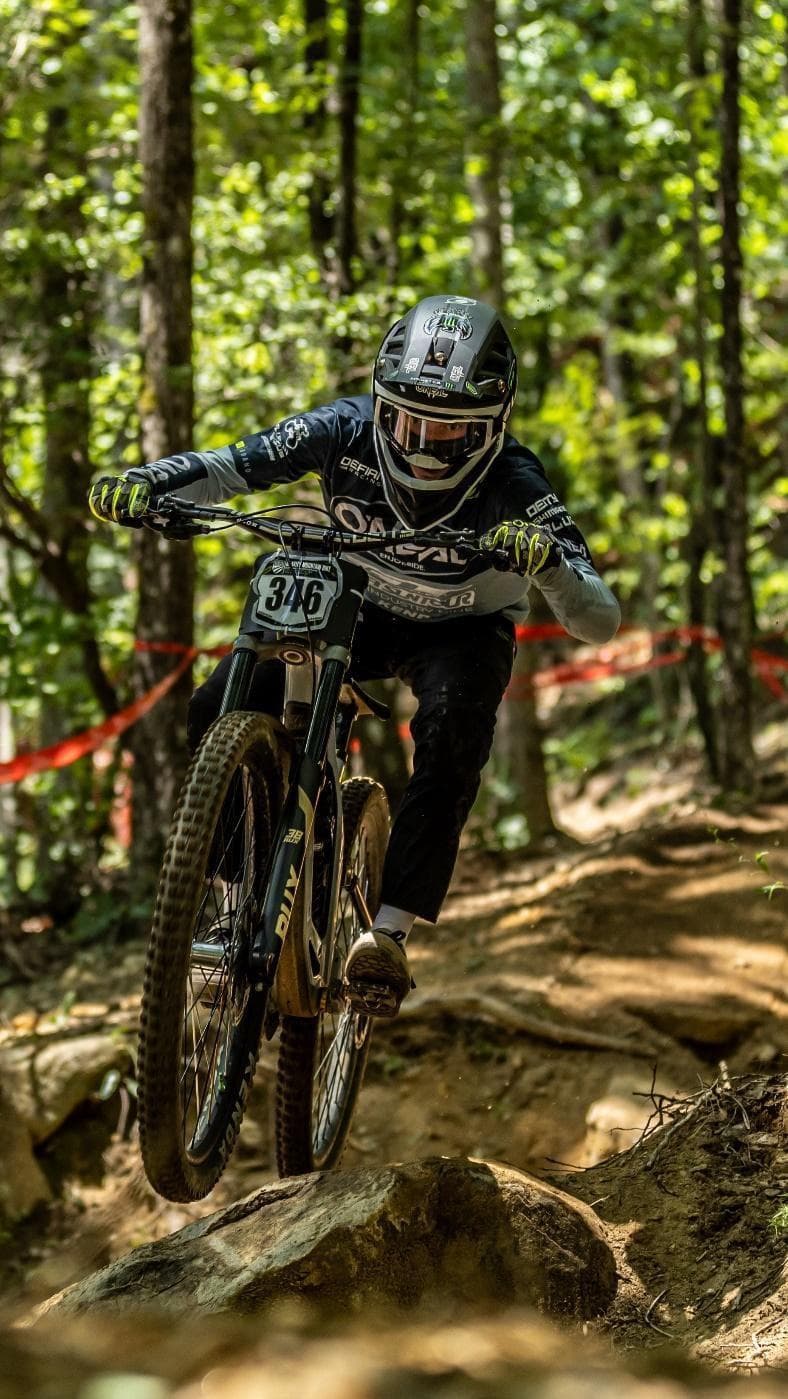 Chris Liebig action shot